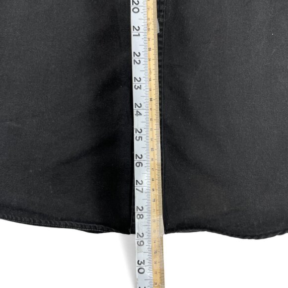 Harley Davidson Cutoff Denim Jean Shirt Vest Grey Biker Motorcycle Men's XL - Picture 6 of 7